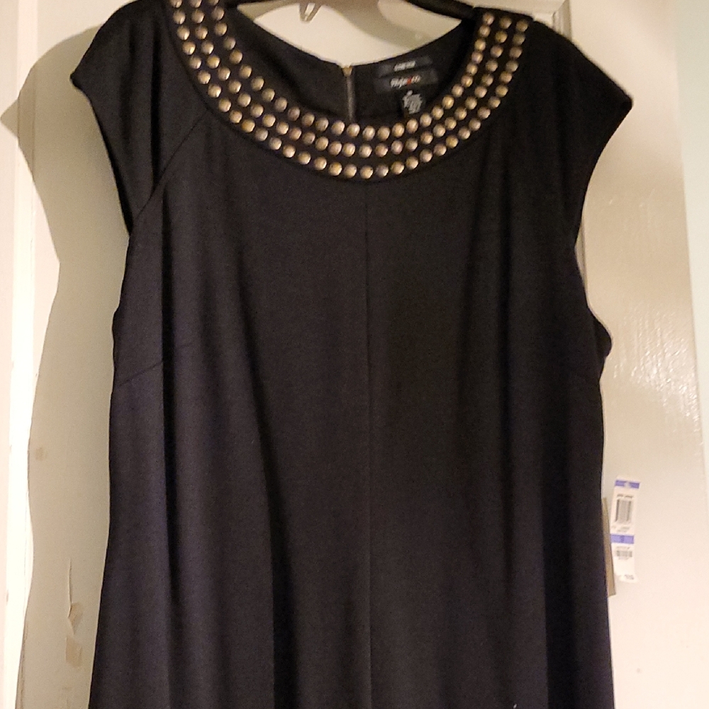 Black Studded Women's Dress